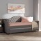 Baxton Studio Perry Modern Light Grey Daybed with Trundle 141-7928 - alternate 4